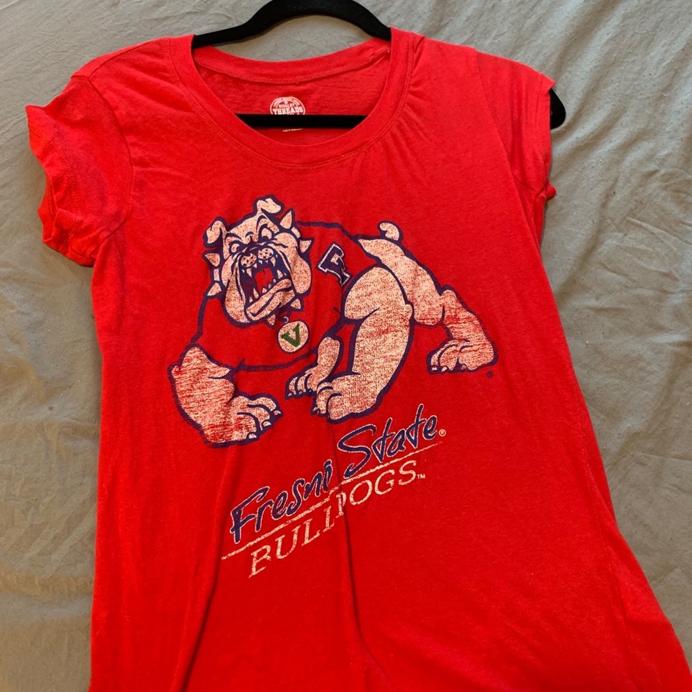 red fresno state spirit shirt